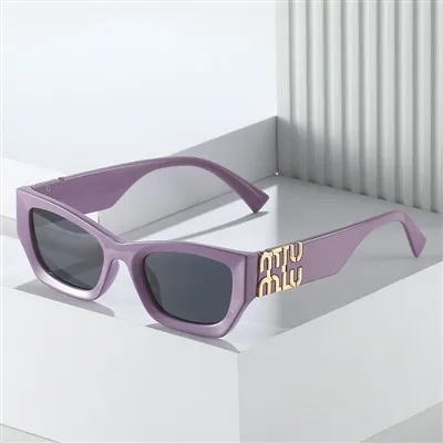 Modne okulary przeciwsłoneczne Plastikowe okulary